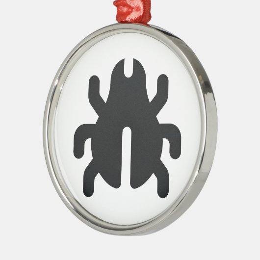 Fehler Silbernes Ornament (Links)