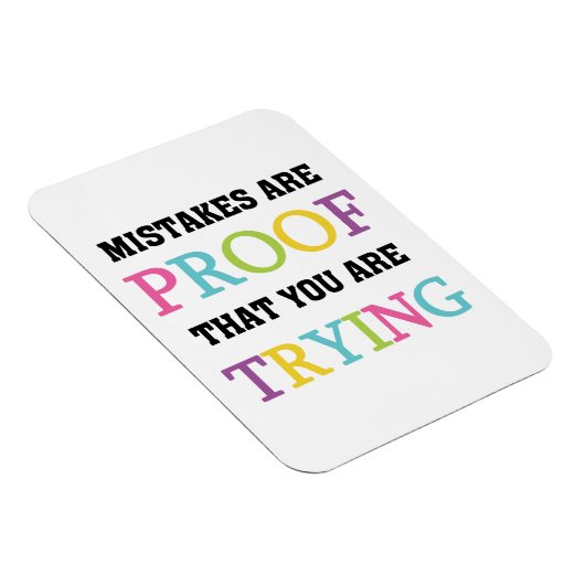 Fehler sind der Beweis, dass du versuchst Magnet (Rechte Seite)