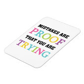 Fehler sind der Beweis, dass du versuchst Magnet (Linke Seite)