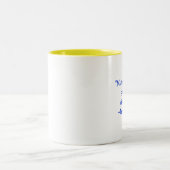 "Fehler sind die Portale zur Entdeckung. "~James… Zweifarbige Tasse (Mittel)