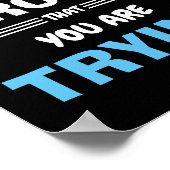 Fehler sind ein Beweis dafür, dass du Poster auspr (Ecke)