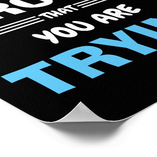 Fehler sind ein Beweis dafür, dass du Poster auspr (Ecke)