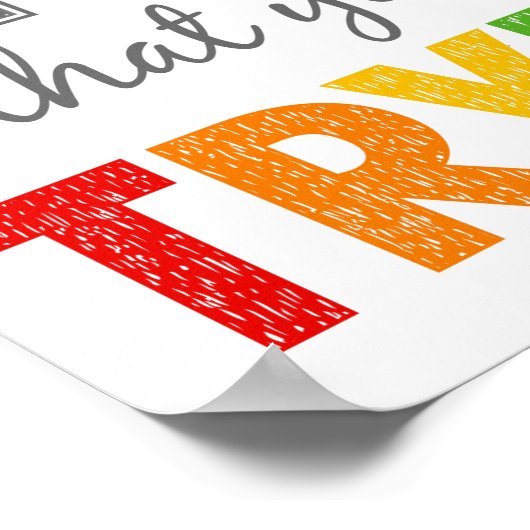 Fehler sind ein Beweis dafür, dass Sie versuchen,  Poster (Ecke)