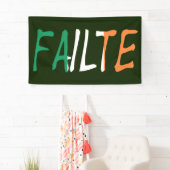 Fehler überlagert auf irischer Flagge Banner (Insitu)