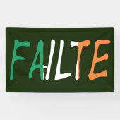 Fehler überlagert auf irischer Flagge Banner (Horizontal)