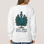 Fehler und Blume Sweatshirt (Rückseite)