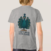 Fehler und Blume Tri-Blend Shirt (Rückseite)
