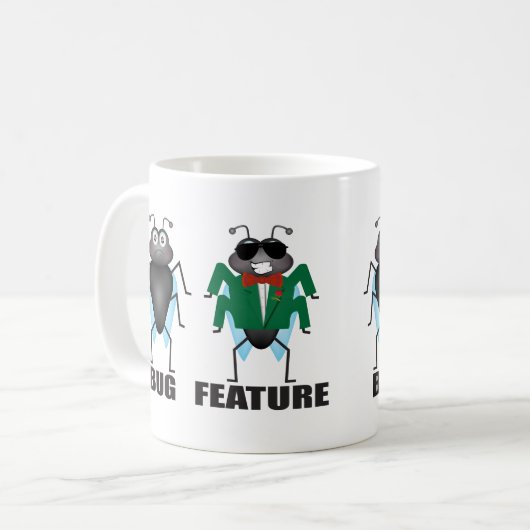 Fehler vs Funktion Kaffeetasse (Vorderseite Links)