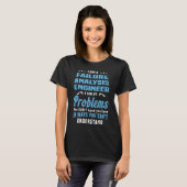 Fehleranalysetechniker T-Shirt (Vorne ganz)