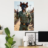 Fehlerbehebung: Zuerst blinken, nie Gefragt Poster (Heimbüro)