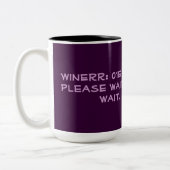 Fehlercode für Windows Wartecode Zweifarbige Tasse (Links)