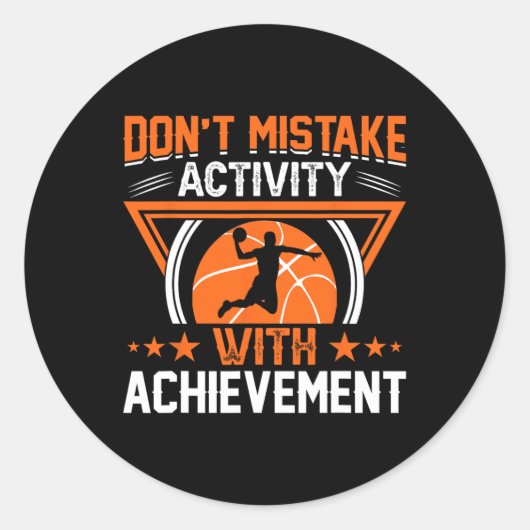 Fehlerhafte Aktivität mit Erfolg Runder Aufkleber (Vorderseite)