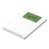 Fehlerhafte Notepad Notizblock (Rotiert)