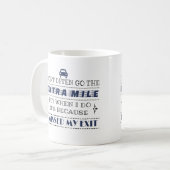 Fehlerhafter Spaß-Treiber fehlte Ausfahrt Kaffeetasse (Vorderseite Links)