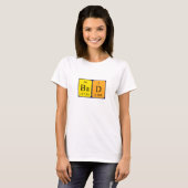 Fehlerhaftes Periodenname-Shirt T-Shirt (Vorne ganz)