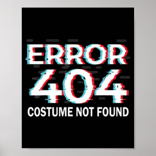 Fehlerkorrektur für Halloween-Programmer wurde nic Poster