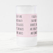'FEHLERLOSER TANZ BEWEGT" LUSTIGE BEER/WINE TASSE (Mittel)