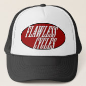 Fehlerloses Rot Truckerkappe (Vorderseite)