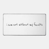 Fehlermeldung Schreibtischunterlage (Vorderseite)