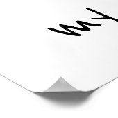 Fehlerplakat Poster (Ecke)
