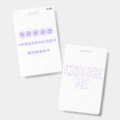 Fehlerstrom Ausweis (Front & Back)