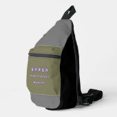 Fehlerstrom Crossbody Bag (Rechte Ecke)