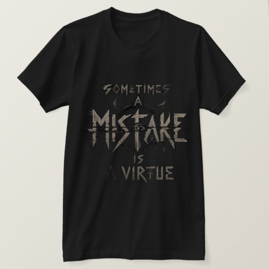 Fehlerwort T-Shirt (Design vorne)