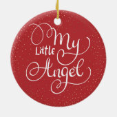 Fehlgeburt / Gedächtnisverlust für Kleinkinder Keramik Ornament (Hinten)