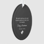 Fehlgeburt / Gedächtnisverlust für Kleinkinder Ornament (Vorderseite)