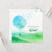 Fehlgeburt | Schwangerschaftsverlust | BEILEID Karte (Vorderseite/Rückseite Beispiel)