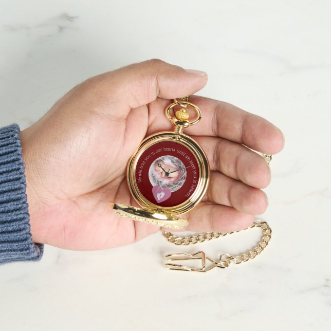 Fehlgeburt/Stillgeburt des Kindes Armbanduhr (Hand)