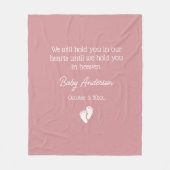 Fehlgeburten/Gedächtnisverlust für Kinder Fleecedecke (Vorderseite)