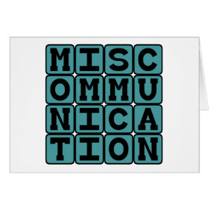 Fehlkommunikation, Nichtkommunikation