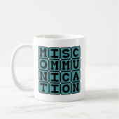Fehlkommunikation, Nichtkommunikation Kaffeetasse (Links)