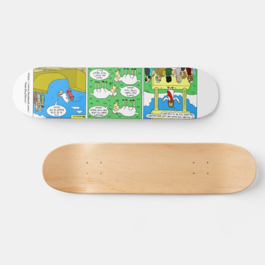 Fehlplatziertes Mongo Mutton-Skate-Deck Skateboard (Horizontal)