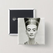 Fehlschlag der Königin Nefertiti Button (Vorne & Hinten)