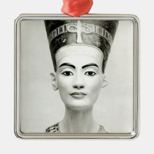 Fehlschlag der Königin Nefertiti Silbernes Ornament