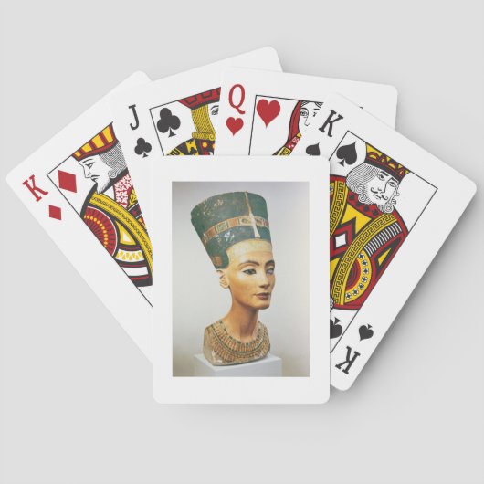 Fehlschlag der Königin Nefertiti, vom Studio des Spielkarten (Rückseite)
