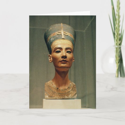 Fehlschlag der Königin Nefertiti, Vorderansicht Karte (Vorderseite)