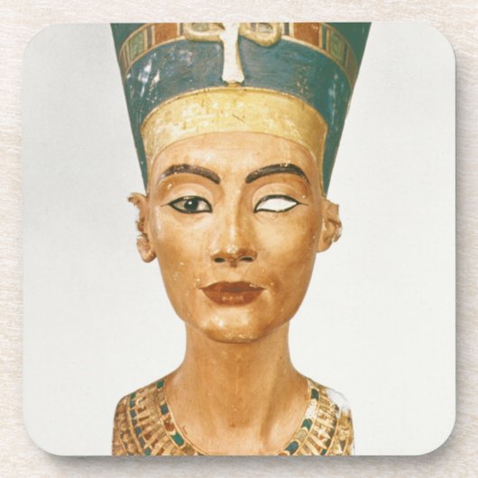Fehlschlag der Königin Nefertiti, Vorderansicht, Untersetzer (Vorderseite)