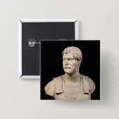 Fehlschlag des Kaisers Hadrian gefunden in Kreta Button (Vorne & Hinten)