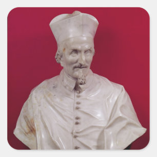 Fehlschlag des Kardinals Francesco Barberini Quadratischer Aufkleber
