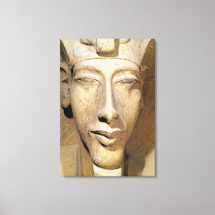 Fehlschlag von Amenophis IV vom Tempel von Amun Leinwanddruck