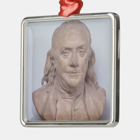 Fehlschlag von Benjamin Franklin 1778 Silbernes Ornament (Links)
