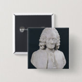 Fehlschlag von Francois Marie Arouet de Voltaire Button (Vorne & Hinten)