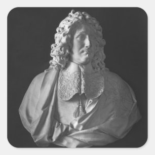 Fehlschlag von Jean-Baptiste Colbert de Torcy Quadratischer Aufkleber