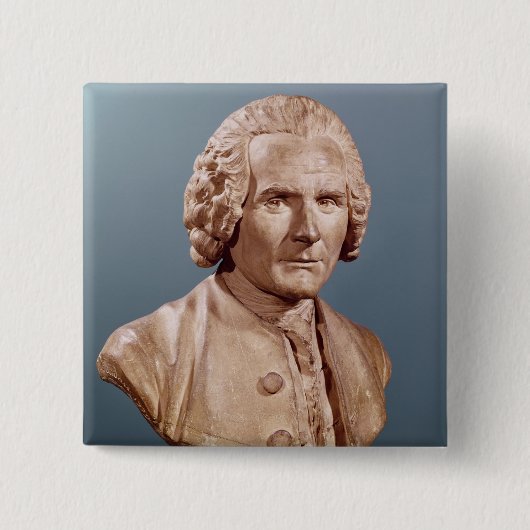 Fehlschlag von Jean-Jacques Rousseau Button (Vorderseite)