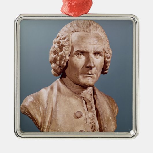 Fehlschlag von Jean-Jacques Rousseau Silbernes Ornament (Vorne)