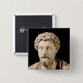 Fehlschlag von Marcus Aurelius Button (Vorne & Hinten)