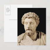 Fehlschlag von Marcus Aurelius Postkarte (Vorne/Hinten)